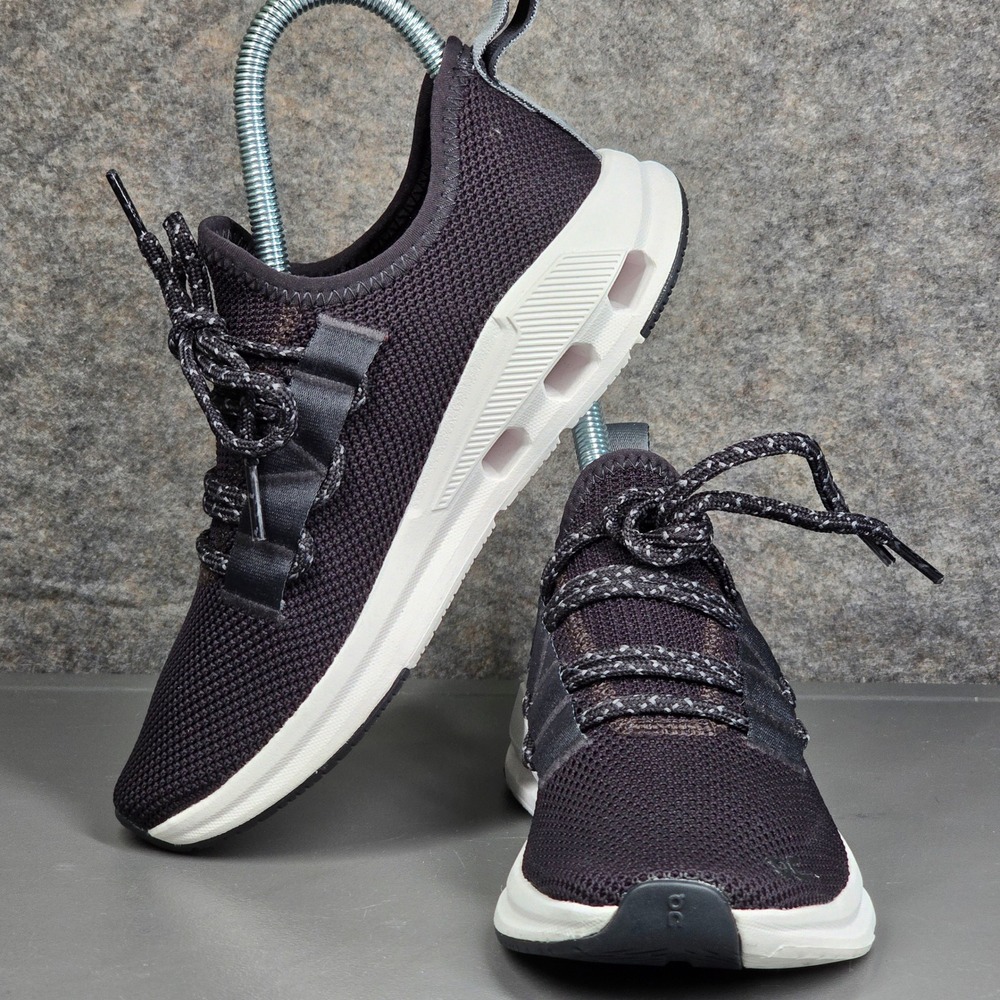 On Running Cloudeasy Running Shoes Cushioned Black White‎ Women's US 5